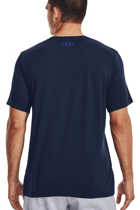 Ua Team issue Wordmark Ss Erkek T-Shirt - 1329582 Lacivert