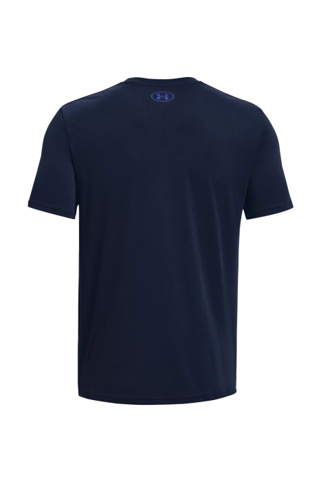 Ua Team issue Wordmark Ss Erkek T-Shirt - 1329582 Lacivert