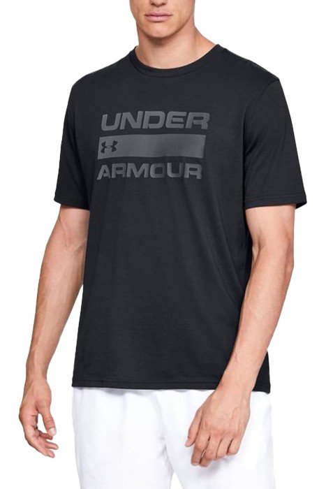 Under Armour - Ua Team Issue Wordmark Ss Erkek T-Shirt - 1329582 Siyah