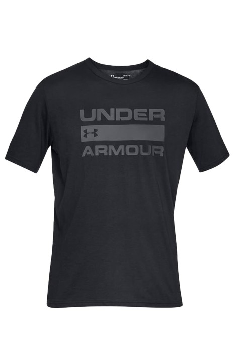 Ua Team Issue Wordmark Ss Erkek T-Shirt - 1329582 Siyah