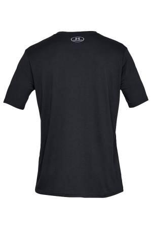Ua Team Issue Wordmark Ss Erkek T-Shirt - 1329582 Siyah - Thumbnail