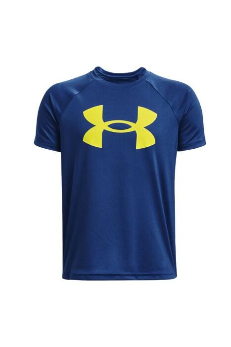 Under Armour - Ua Tech Big Logo Erkek Çocuk T-Shirt - 1363283 Mavi