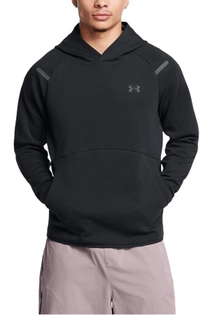Ua Unstoppable Flc Hd Erkek SweatShirt - 1389350 Siyah - Under Armour