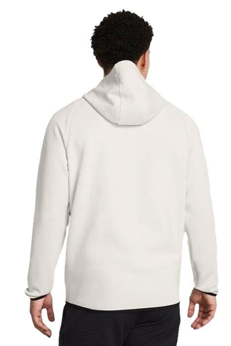 Ua Unstoppable Fleece Erkek Kapüşonlu Ceket - 1389352 Beyaz - 2