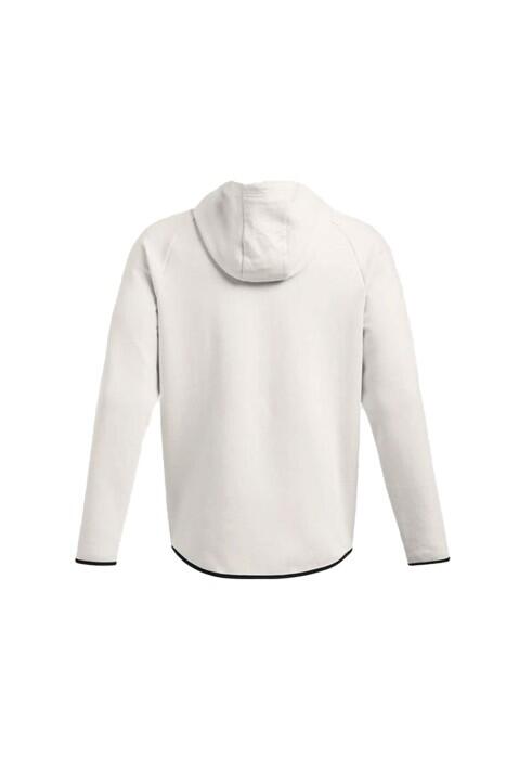 Ua Unstoppable Fleece Erkek Kapüşonlu Ceket - 1389352 Beyaz - 6
