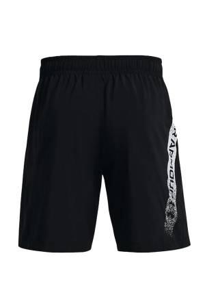 Ua Woven Graphic Erkek Short - 1370388 Siyah - Thumbnail