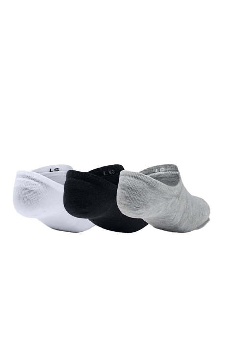 Ultra Lo Unisex Spor Çorap - 1351784 Beyaz/Gri