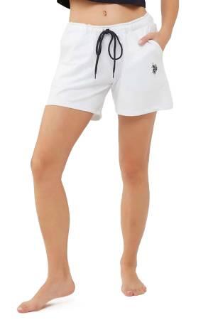 U.S. Polo Assn. Kadın Short - US.01.16604 Beyaz - 1