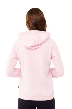 U.S. Polo Assn. Tam Fermuarlı Kadın SweatShirt - US.01.16599 Pembe - 2
