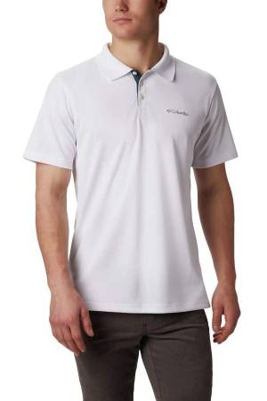 Utilizer Erkek Kısa Kollu Polo T-Shirt - AM0126 Beyaz - Thumbnail