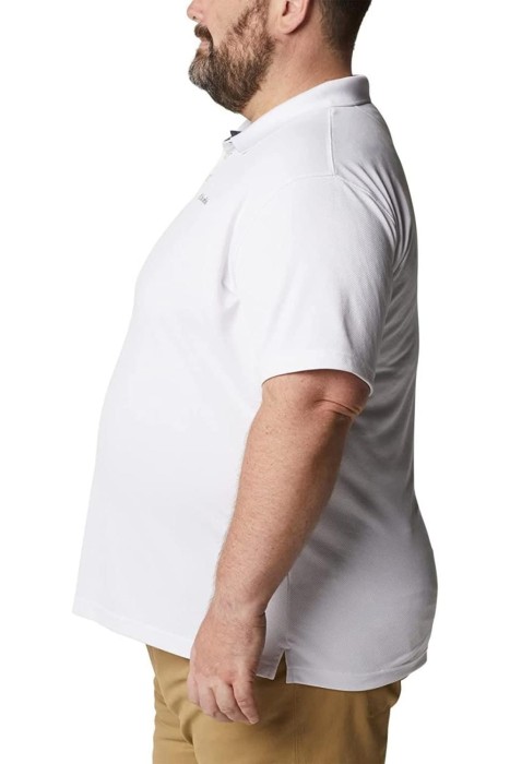 Utilizer Erkek Kısa Kollu Polo T-Shirt - AM0126 Beyaz