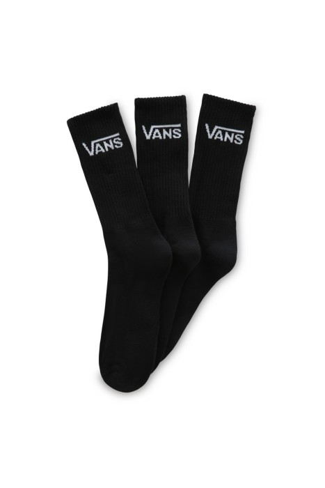 Vans - Vans Crew (9-13, 3Pk) Erkek Çorap - VN000TL5 Siyah
