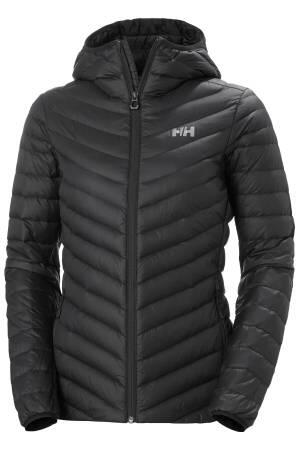 Verglas Down Insulat Kapüşonlu Kadın Mont - 63027 Siyah - 1