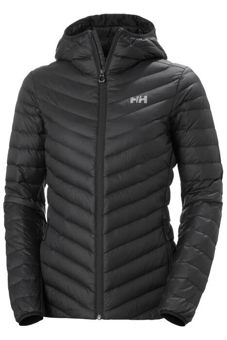 Helly Hansen - Verglas Down Insulat Kapüşonlu Kadın Mont - 63027 Siyah