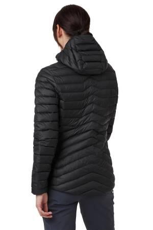 Verglas Down Insulat Kapüşonlu Kadın Mont - 63027 Siyah - 2