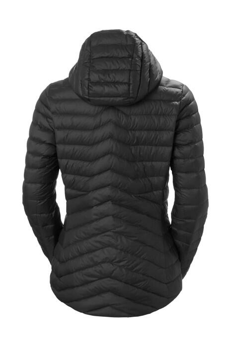Verglas Down Insulat Kapüşonlu Kadın Mont - 63027 Siyah - 4