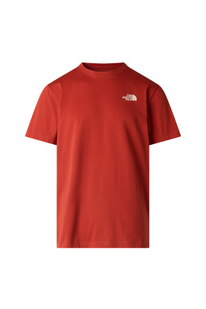 Vertical Regular -Grap Erkek T-Shirt - NF0A8GV1 Kırmızı - The North Face
