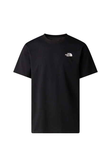 Vertical Regular -Grap Erkek T-Shirt - NF0A8GV1 Siyah - 1