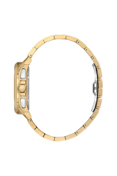 Wainer Erkek Kol Saati 43mm - WA.19401 Gold - 2