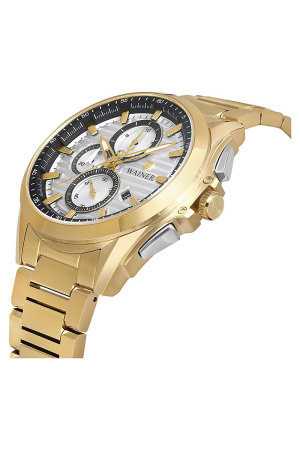 Wainer Erkek Kol Saati 43mm - WA.19401 Gold - 4