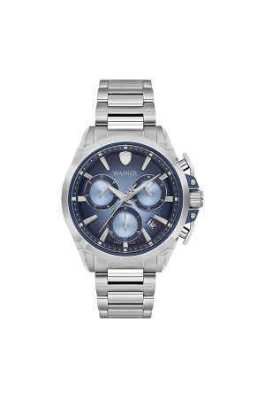 Wainer Erkek Kol Saati 44mm - WA.16100 Silver/Lacivert - Wainer