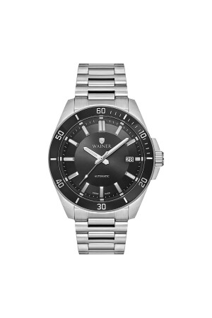 Wainer Erkek Kol Saati 44mm - WA.25540 Silver/Siyah - Wainer