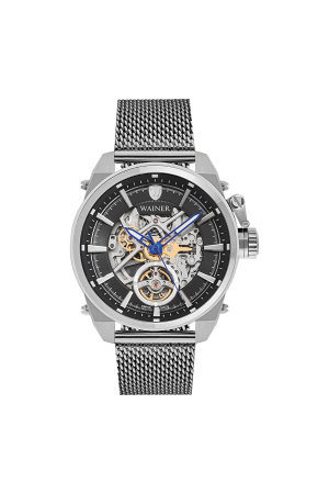 Wainer Erkek Kol Saati 46mm - WA.25988 Silver/Siyah - Wainer