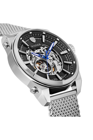 Wainer Erkek Kol Saati 46mm - WA.25988 Silver/Siyah - 2