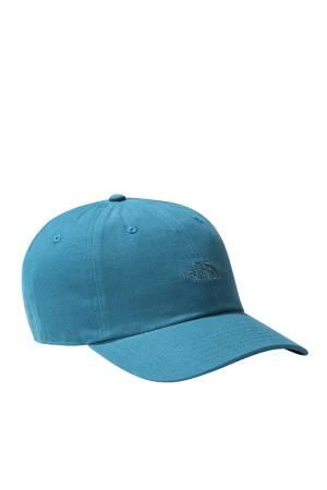 Washed Norm Hat Unisex Şapka - NF0A3FKN Mavi - Thumbnail