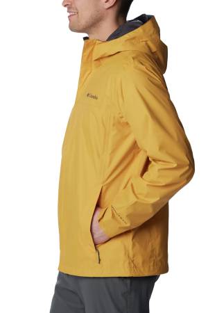 Watertight II Erkek Ceket Erkek Yağmurluk - RM2433 Sarı - Thumbnail