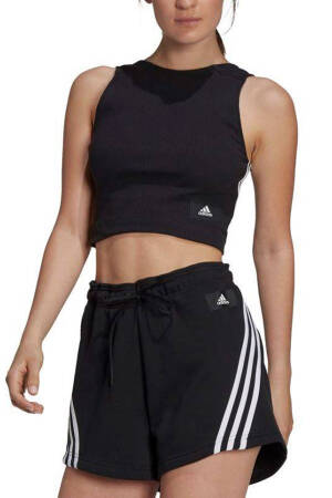 Wıp Rib Kadın Crop Atlet - H24179 Siyah - Adidas