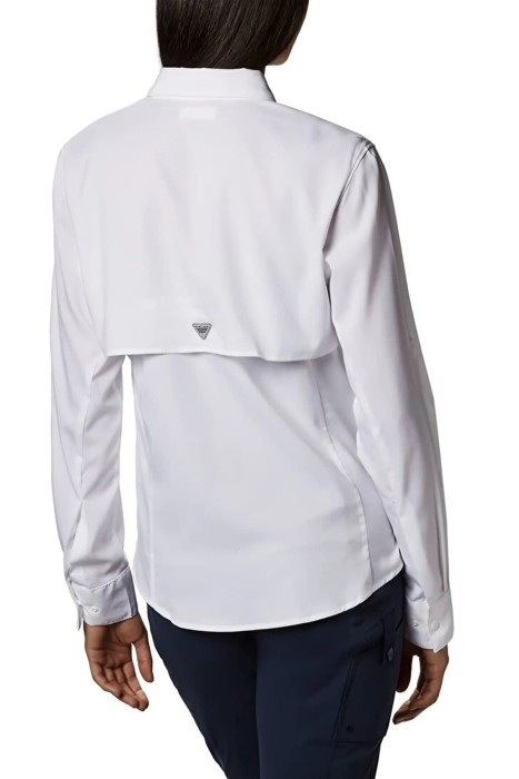 Womens Tamiami II LS Shirt Kadın Uzun Kollu Gömlek - FL7278 Beyaz