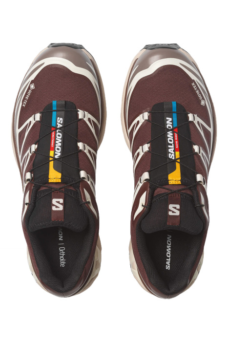 Xt-6 Gore-Tex Unisex Outdoor Ayakkabı - L49215200 Çikolata Kahve/Vanilya - 3