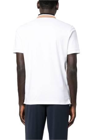 Yakalı Erkek Polo Yaka T-Shirt - 50481614 Beyaz - Thumbnail