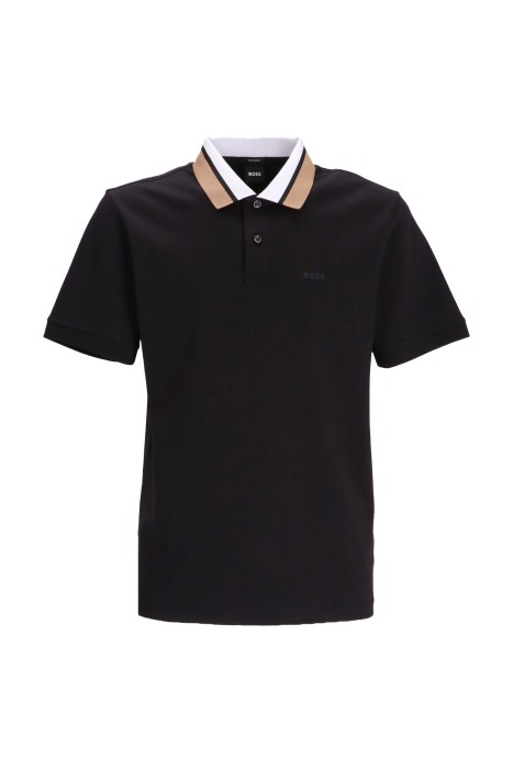 Yakalı Erkek Polo Yaka T-Shirt - 50481614 Siyah