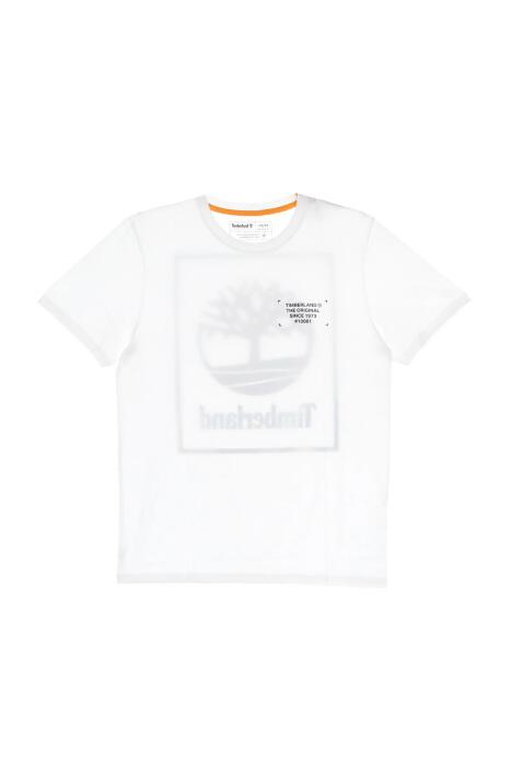Yc Ss Back Box Tee Erkek T-Shirt - TB0A22DT Beyaz - 1