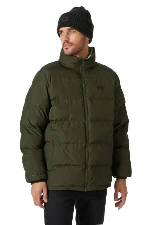 Yu 23 Reversible Puffer Erkek Mont - 54060 Yeşil - Thumbnail