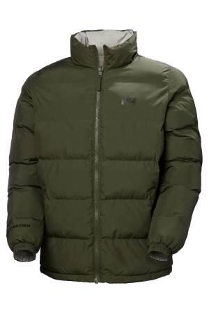 Yu 23 Reversible Puffer Erkek Mont - 54060 Yeşil - Thumbnail