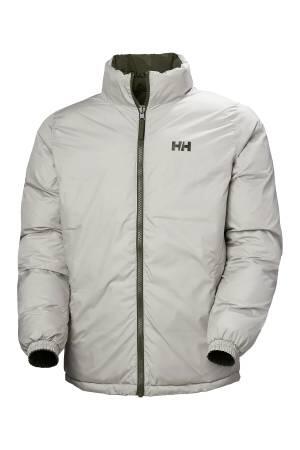 Yu 23 Reversible Puffer Erkek Mont - 54060 Yeşil - Thumbnail