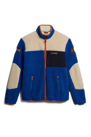 Yupik Fz 3 Erkek Polar Ceket - NP0A4GNT Mavi - Napapijri