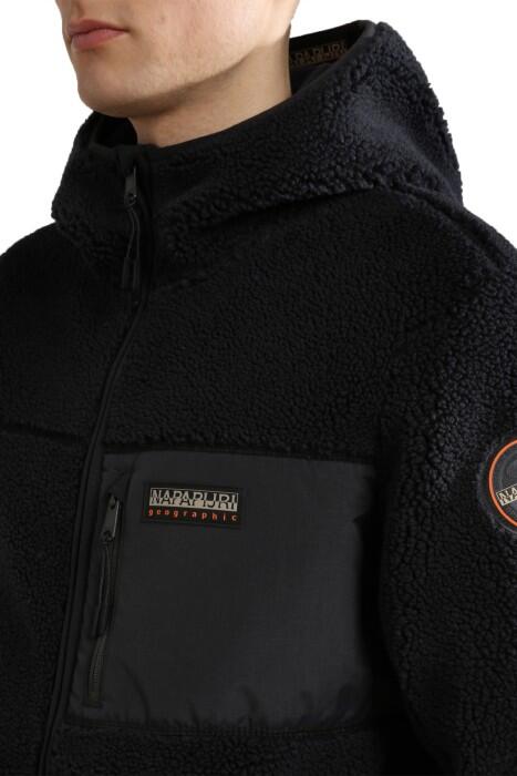 Yupik Fzh 3 Erkek Polar Ceket - NP0A4GNS Siyah - 4