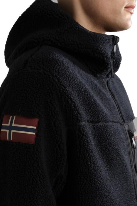 Yupik Fzh 3 Erkek Polar Ceket - NP0A4GNS Siyah - 5