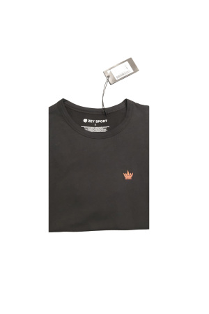 Zey/Plus Erkek Basic T-Shirt - A0014 Siyah Siyah
