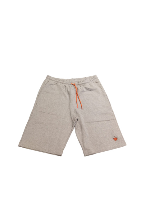 Zey/Plus Erkek Bermuda Nautica Short - A0015 Gri Melanj - 1