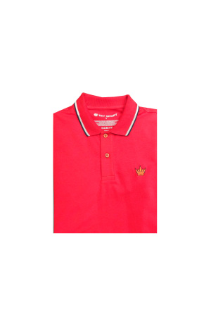 Zey/Plus Erkek Polo T-Shirt - A0022 Kırmızı Kırmızı