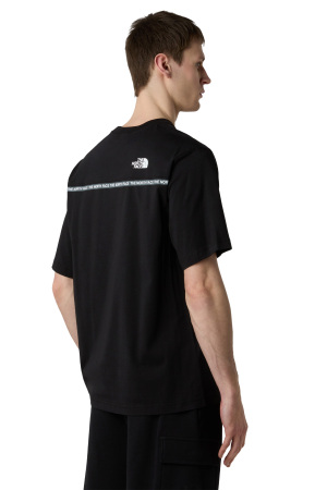 Zumu Relaxed Tee Erkek T-Shirt - NF0A87DD Siyah - 3